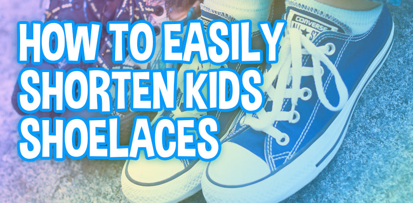 How to shorten shoe laces