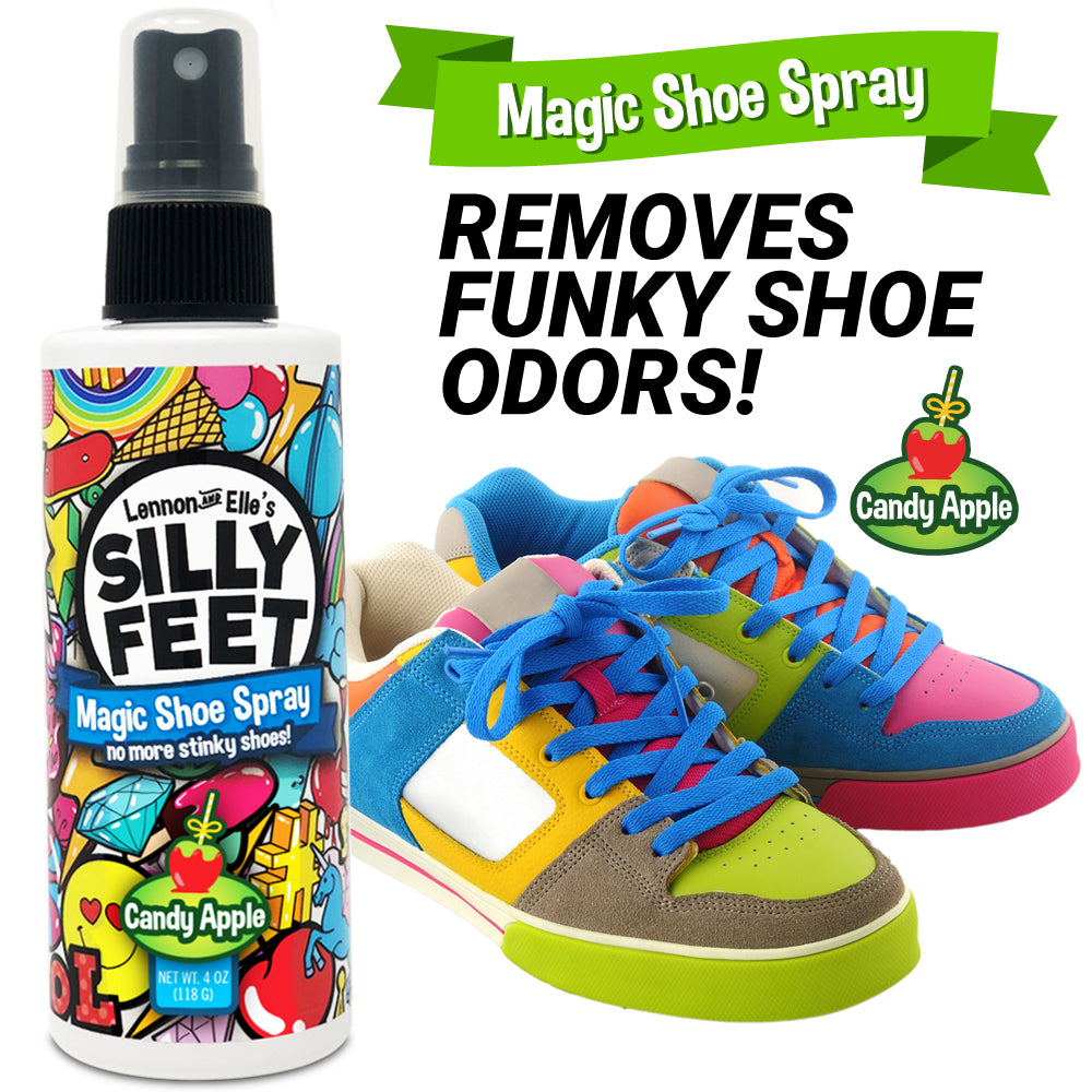 Shoe Deodorizer Candy Apple Foot Spray