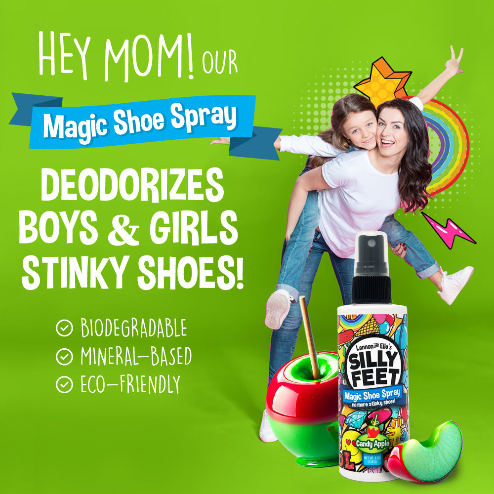 Shoe Deodorizer Candy Apple Foot Spray
