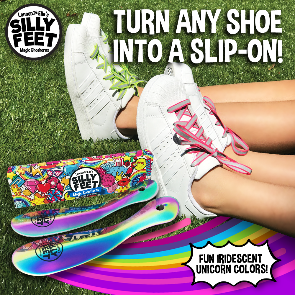 Rainbow Shoe Horns Set