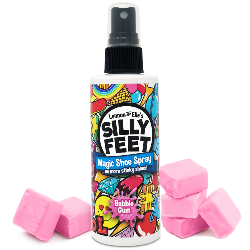 Shoe Deodorizer Bubble Gum Foot Spray – Silly Feet