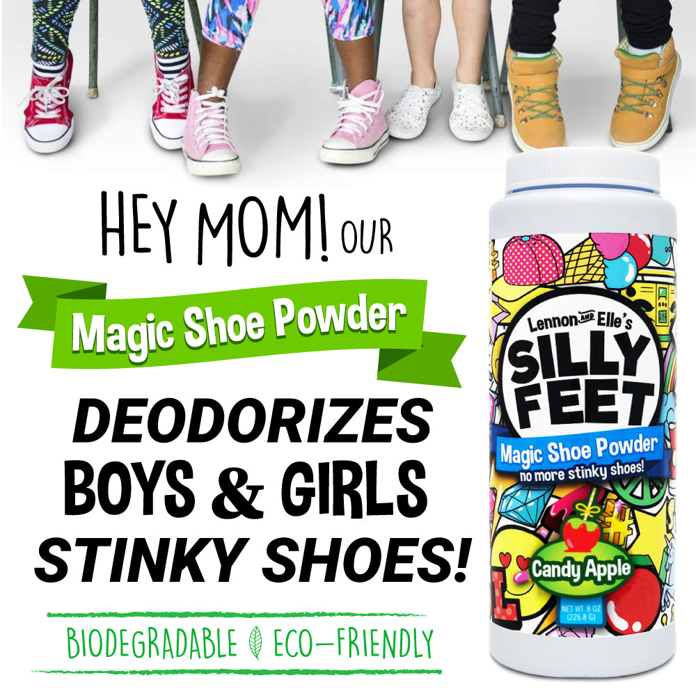 Magic Shoe Deodorizer Powder - Candy Apple Scent