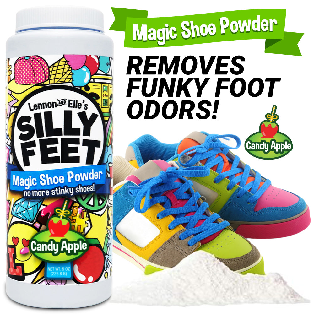 Magic Shoe Deodorizer Powder - Candy Apple Scent