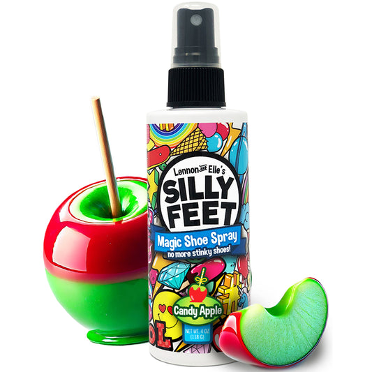 Shoe Deodorizer Candy Apple Foot Spray