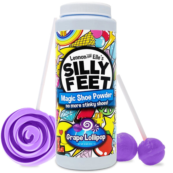 Magic Shoe Deodorizer Powder - Grape Scent