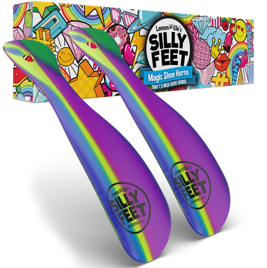 Rainbow Shoe Horns Set