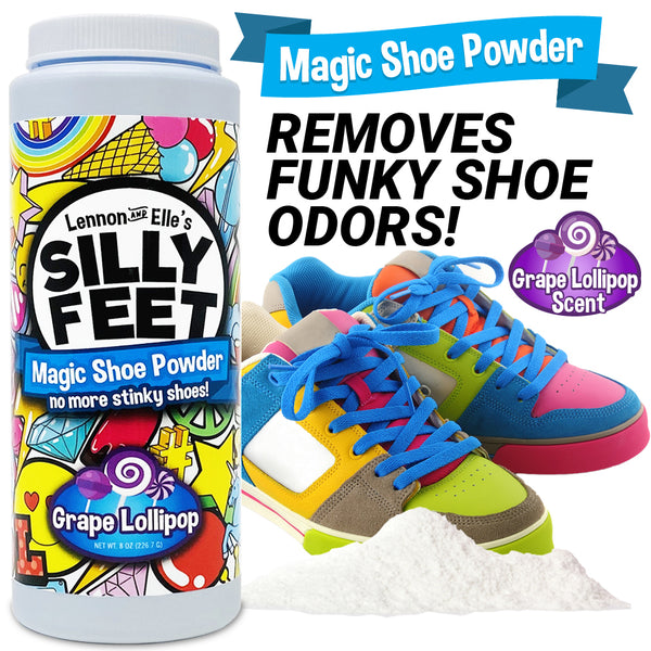 Magic Shoe Deodorizer Powder - Grape Scent