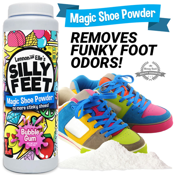 Shoe Powder Next to Shoes
